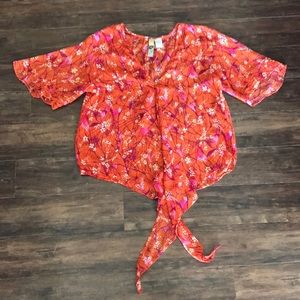 Flowy Floral Top